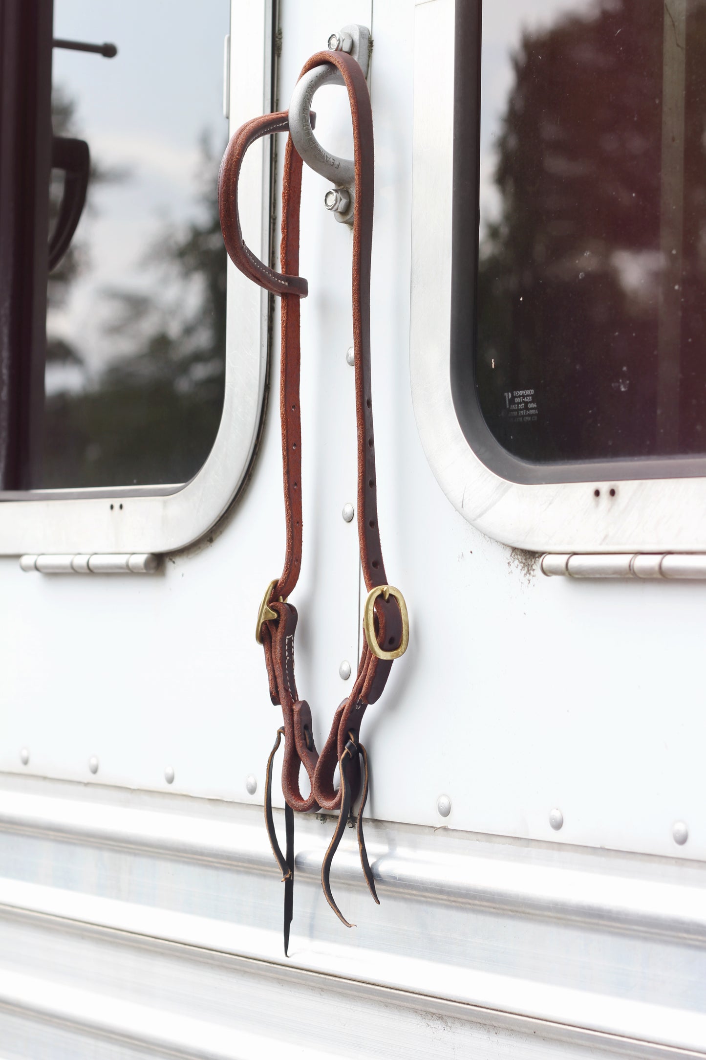 5/8" Double Buckle Slip Ear Headstall